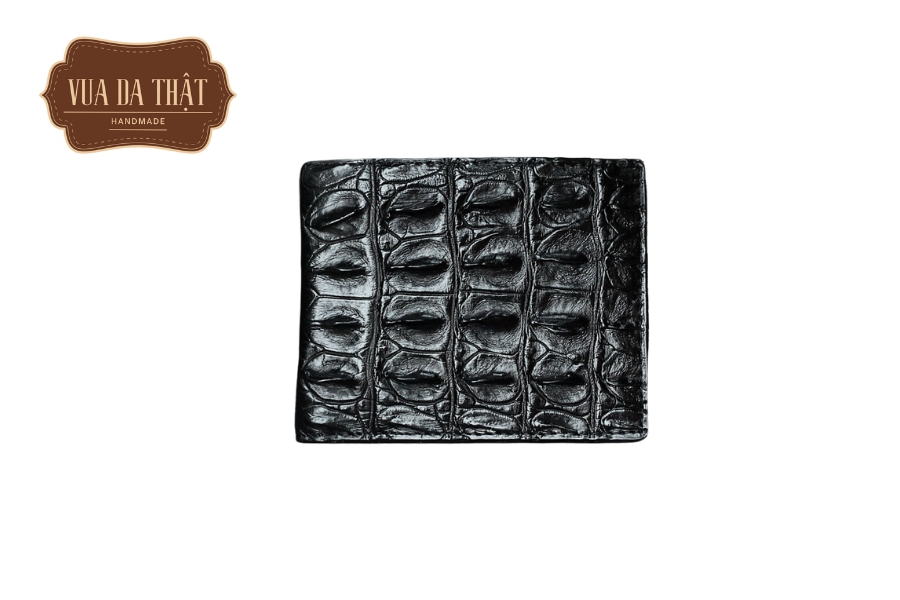 Ví da lưng cá sấu có vân nhỏ và đều đặn
