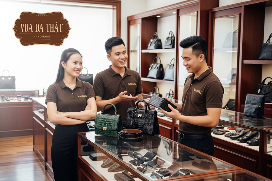 Địa chỉ mua ví da cá sấu uy tín và chất lượng