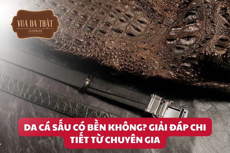Da cá sấu có bền không