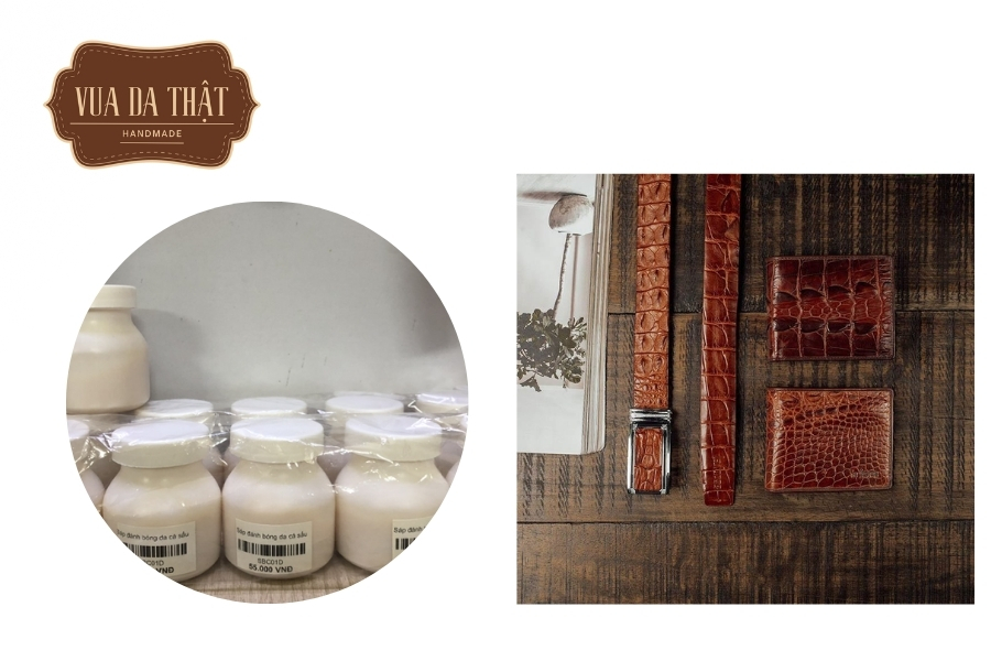 Sáp đánh bóng chuyên dụng cho sản phẩm da cá sấu