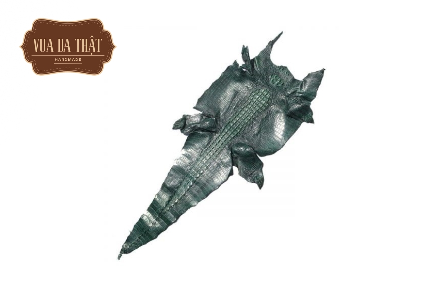 Thành phẩm mổ bụng thường được sử dụng để chế tác ví, thắt lưng hoặc các chi tiết trang trí