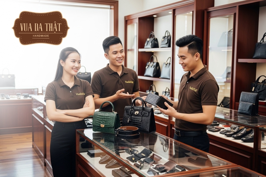 So Sánh Túi Da Cá Sấu Thật Và Da Bò Dập Vân Cá Sấu DoDaCaSau chuyên cung cấp sản phẩm từ da cá sấu thật