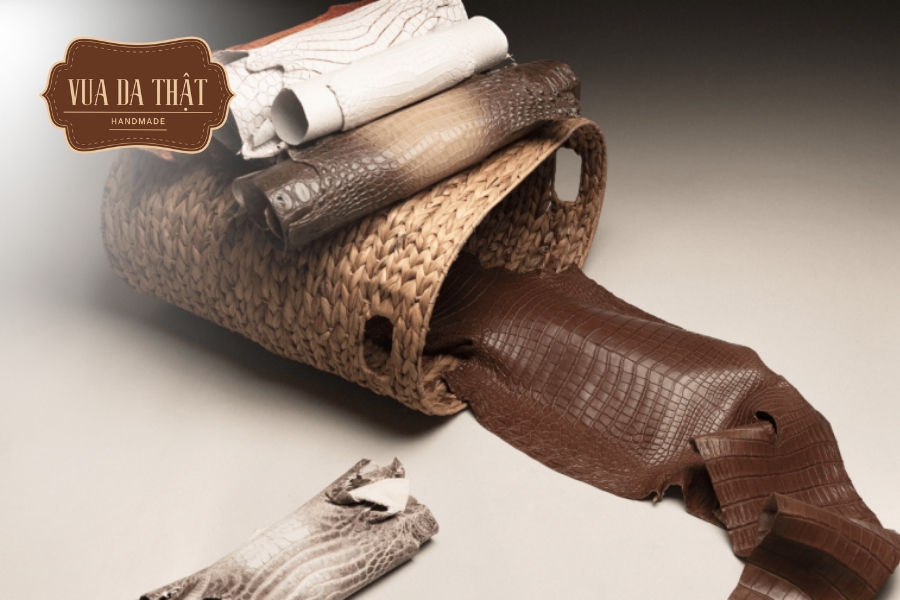 Quy trình chế tác một sản phẩm từ da cá sấu phức tạp