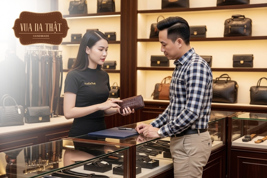 Sản phẩm da cá sấu được xem là biểu tượng của sự thành công và quyền lực