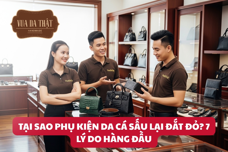 Tại sao phụ kiện da cá sấu lại đắt đỏ